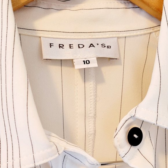 Freda's stripped shirt dress - Picture 2 of 3